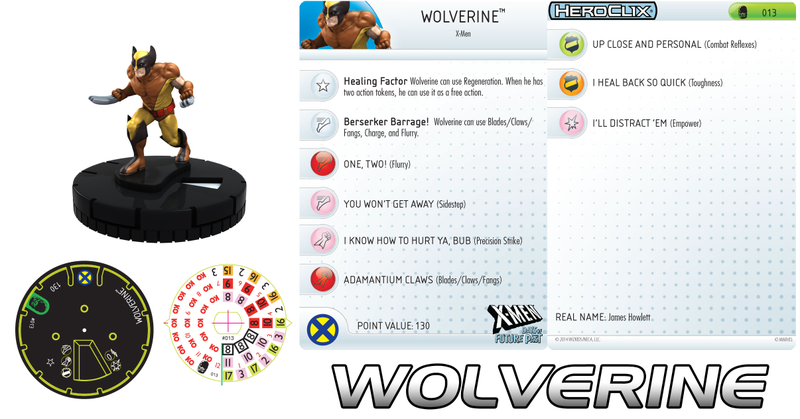 Illustration for article titled Days of Future Past Wolverine Heroclix is ripped from the classic comic book cover